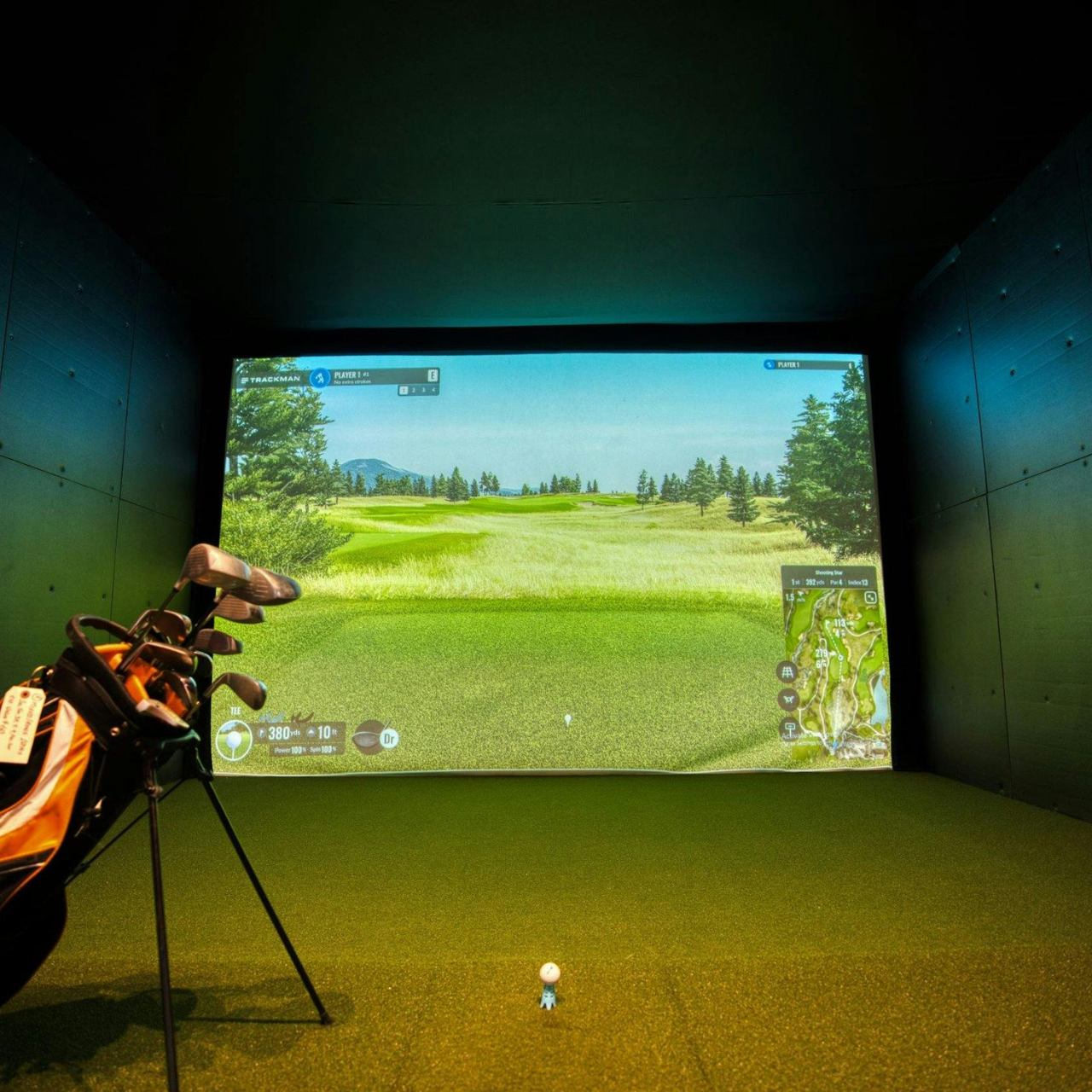 Andrew Peracchio Golf Suisse Trackman